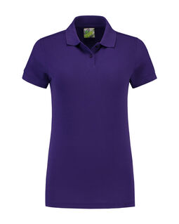 Afbeelding van L&S Polo Basic Mix SS for her | Purple | XXL