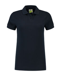 Afbeelding van L&S Polo Basic SS for her | Dark Navy | XXL