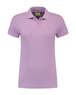 Afbeelding van L&S Polo Basic SS for her | Lilac | XXL