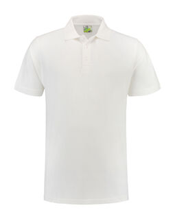 Afbeelding van L&S Polo Basic SS for him | White | 3XL