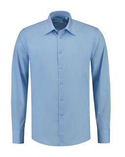 Afbeelding van L&S Shirt Poplin Mix LS for him | Light Blue | 6XL