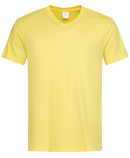 Afbeelding van Stedman T-shirt V-Neck Classic-T SS for him | 106C Yellow | XXL