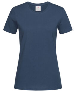 Afbeelding van Stedman T-shirt Crewneck Classic-T SS for her | 289C Navy | 3XL