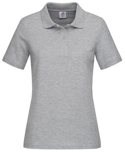 Afbeelding van Stedman Polo SS for her | Grey Heather | XL