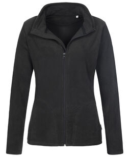 Afbeelding van Stedman Polar Fleece Cardigan for her | Black Opal | XL