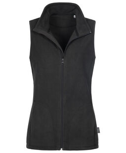 Afbeelding van Stedman Polar Fleece Vest for her | Black Opal | XL
