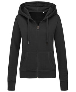 Afbeelding van Stedman Sweater Hooded Zip for her | 7C Black Opal | XL