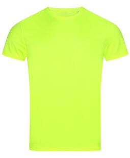 Afbeelding van Stedman T-shirt Interlock Active-Dry SS for him | 809C Cyber Yellow | XXL