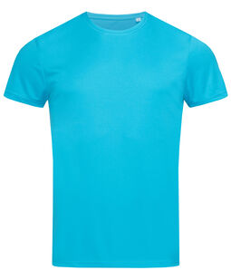 Afbeelding van Stedman T-shirt Interlock Active-Dry SS for him | 633C Hawaii Blue | XXL