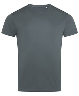 Afbeelding van Stedman T-shirt Interlock Active-Dry SS for him | 445C Granite Grey | XXL