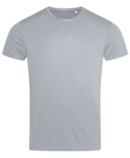Afbeelding van Stedman T-shirt Interlock Active-Dry SS for him | 430C Silver Grey | XXL
