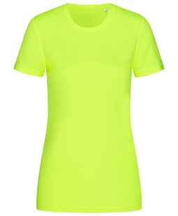 Afbeelding van Stedman T-shirt Interlock Active-Dry SS for her | 809C Cyber Yellow | XL