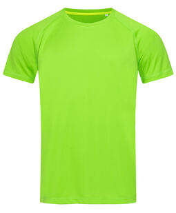 Afbeelding van Stedman T-shirt Raglan Mesh Active-Dry SS for him | 368C Kiwi | XXL