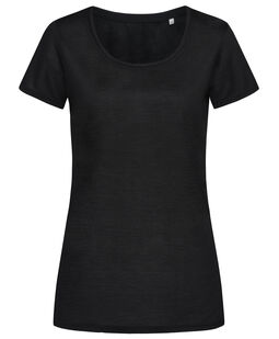 Afbeelding van Stedman T-shirt CottonTouch Active-Dry SS for her | Black Opal | XL