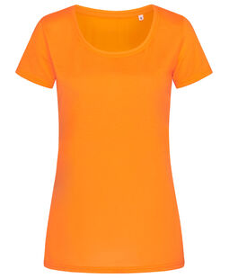 Afbeelding van Stedman T-shirt CottonTouch Active-Dry SS for her | 804C Cyber Orange | XL