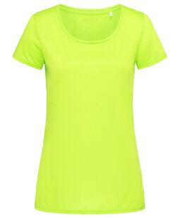 Afbeelding van Stedman T-shirt CottonTouch Active-Dry SS for her | 809C Cyber Yellow | XL