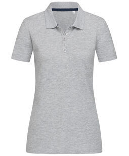 Afbeelding van Stedman Polo Hanna SS for her | Grey Heather | XL