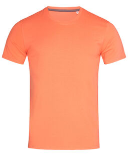 Afbeelding van Stedman T-shirt Crewneck Clive SS for him | 2027C Salmon | XXL