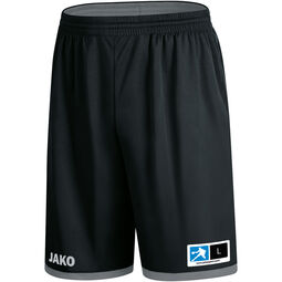 Afbeelding van JAKO Reversible short Change 2.0 | Zwart/Steengrijs | XXL