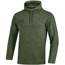 Afbeelding van JAKO Sweater met kap Premium Basics | Kaki Gemeleerd | XXL