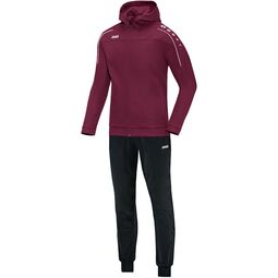 Afbeelding van JAKO Polyesterpak met kap Classico | Bordeaux | 48