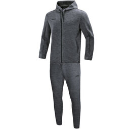 Afbeelding van JAKO Joggingpak met sweaterkap Premium Basics | Grijs Gemeleerd | XXL