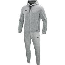 Afbeelding van JAKO Joggingpak met kap Premium Basics | Grijs Gemeleerd | XXL