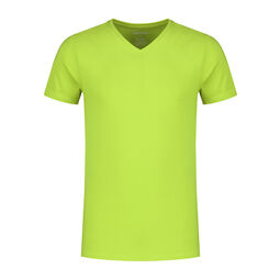 Afbeelding van SANTINO T-shirt Jazz V-neck | Lime | 3XL