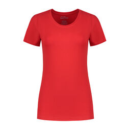 Afbeelding van SANTINO T-shirt Jive ladies C-neck | Red | XXL