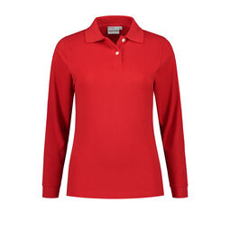 Afbeelding van SANTINO Poloshirt Matt ladies | Red | XXL