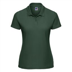 Afbeelding van RUS Ladies Classic Polycot. Polo, Bottle Green, XS