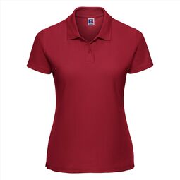 Afbeelding van RUS Ladies Classic Polycot. Polo, Classic Red, XS