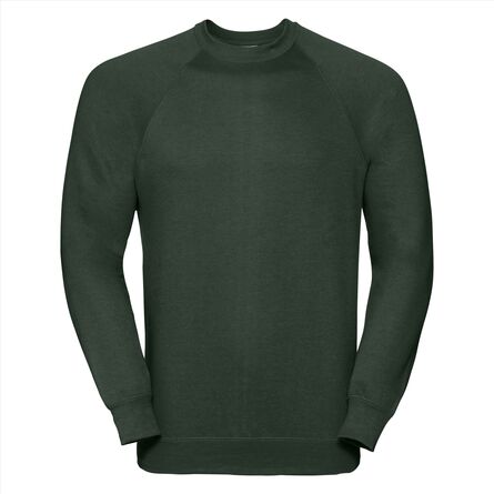 RUS Classic Sweatshirt, Bottle Green, XS