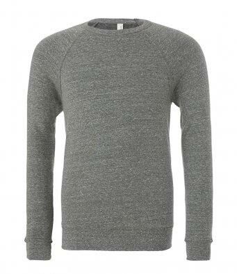 Canvas Unisex Sponge Fleece Sweatshirt, Grey Tri-Blend, L, Bella+Canvas