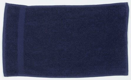 Luxury Guest Towel, Navy, ONE, Towel City