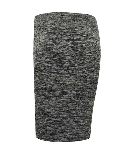 Ladies Seamless Shorts, Dark Grey Marl, L/XL, Tombo