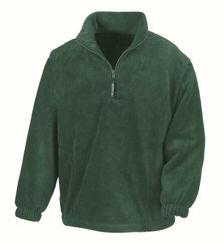 Polartherm™ Zip Neck Fleece, Forest Green, XS, Result
