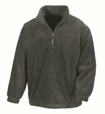 Polartherm™ Zip Neck Fleece, Oxford Grey, XS, Result