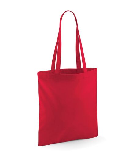 Bag For Life - Long Handles, Classic Red, ONE, Westford Mill