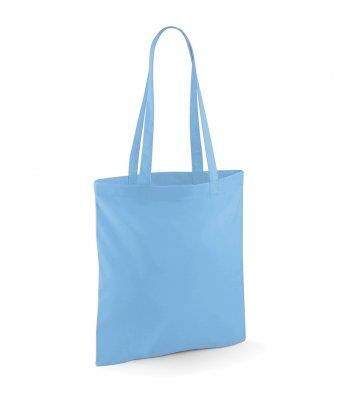 Bag For Life - Long Handles, Sky Blue, ONE, Westford Mill