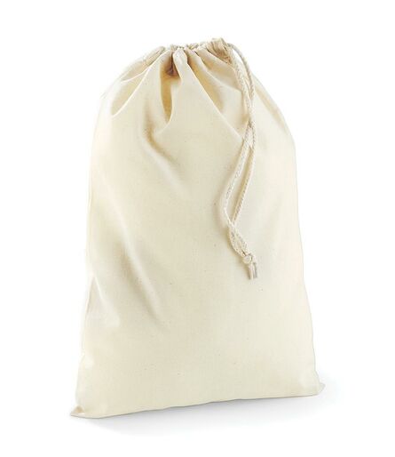 Cotton Stuff Bag, Natural, XXS, Westford Mill