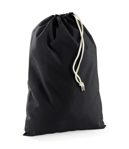 Cotton Stuff Bag, Black, XXS, Westford Mill