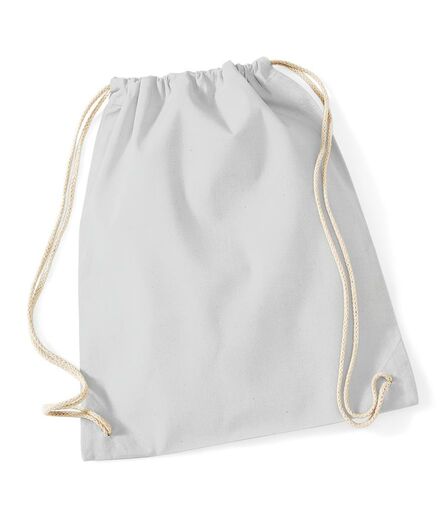 Cotton Gymsac, Light Grey, ONE, Westford Mill