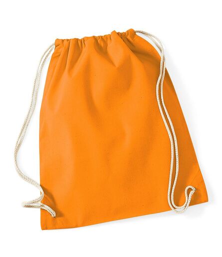 Cotton Gymsac, Orange, ONE, Westford Mill