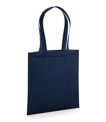 Organic Premium Cotton Tote, French Navy, ONE, Westford Mill