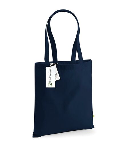 EarthAware® Organic Bag For Life, French Navy, ONE, Westford Mill