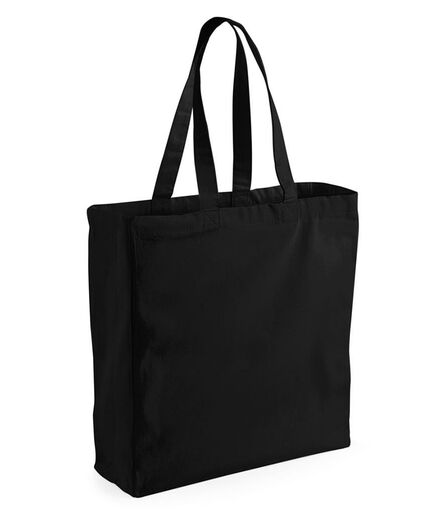 Canvas Classic Shopper, Black, ONE, Westford Mill