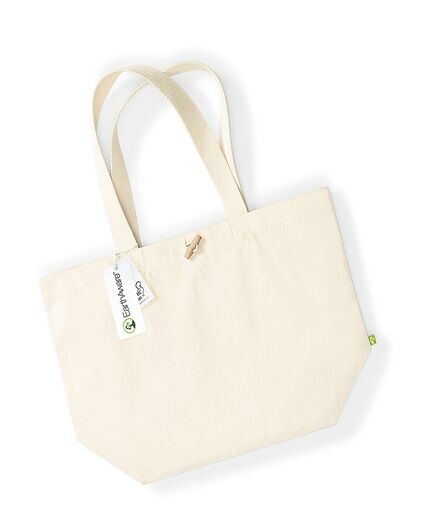 EarthAware® Organic Marina Tote, Natural, ONE, Westford Mill