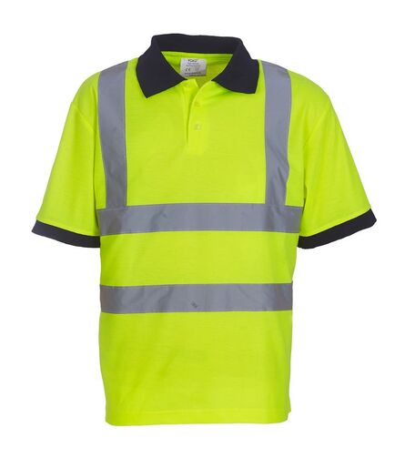 Hi-Vis Polo Shirt, Yellow, 3XL, Yoko