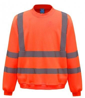 Hi-Vis Sweatshirt, Orange, 3XL, Yoko
